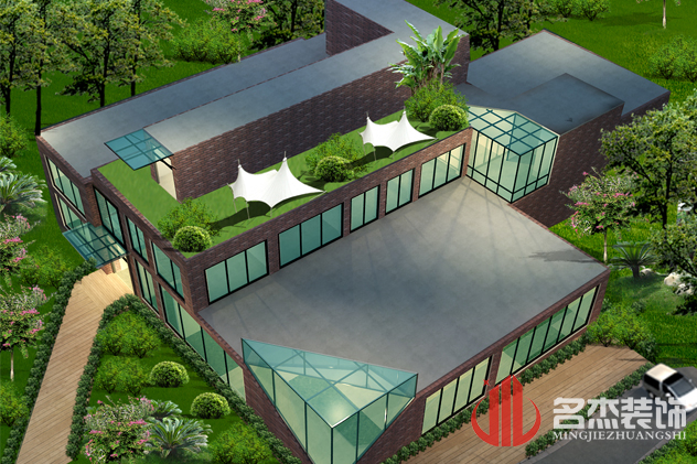 建筑外观鸟瞰设计图 建筑外观鸟瞰设计图